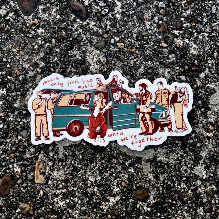 Barlow's "Together" Tee & Sticker